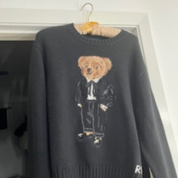 Polo Ralph Lauren - Polo Bear Wool-Cashmere Sweater - Picture 4 of 7